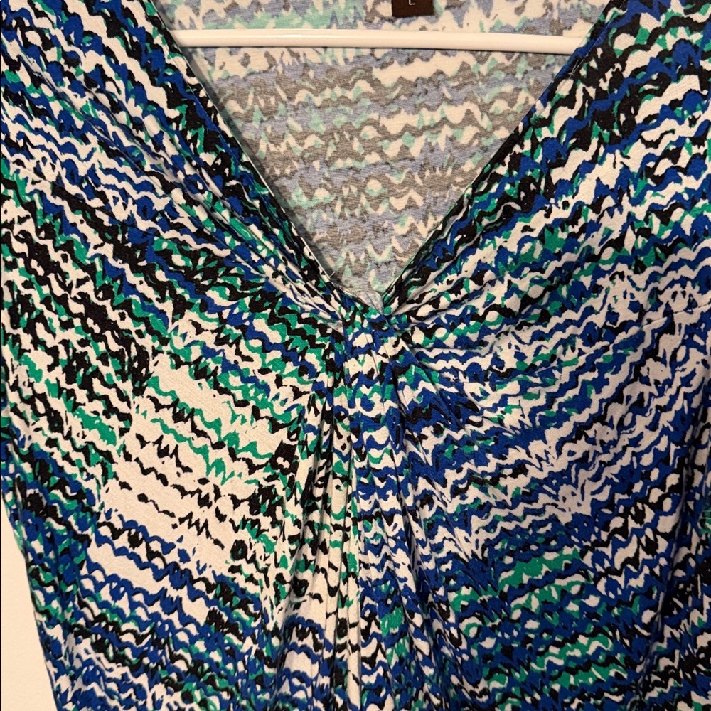 Multicolor Patterned Blouse - Picture 2 of 4